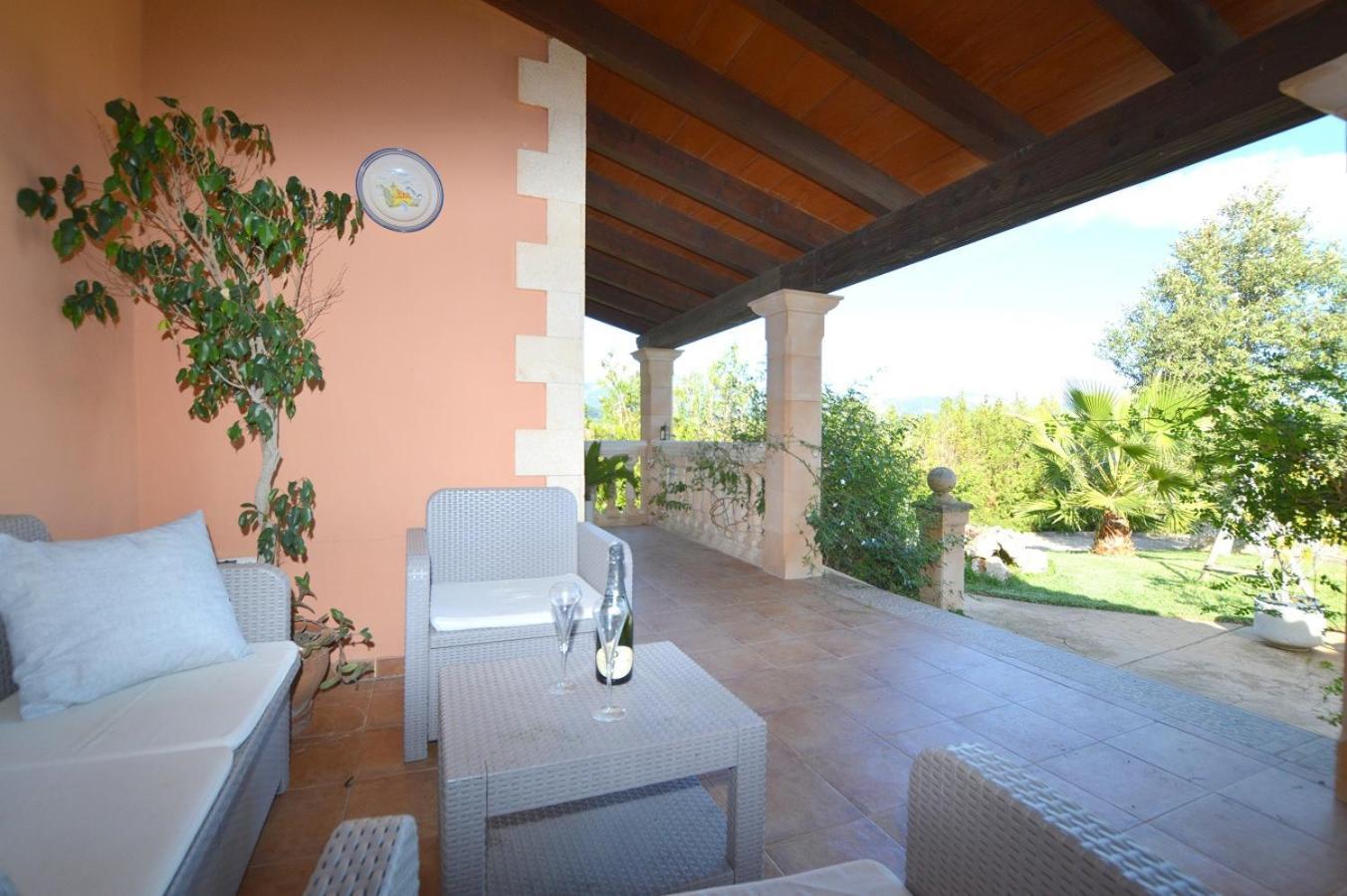 Finca Con Piscina Es Blanquer Pensionat Eksteriør billede