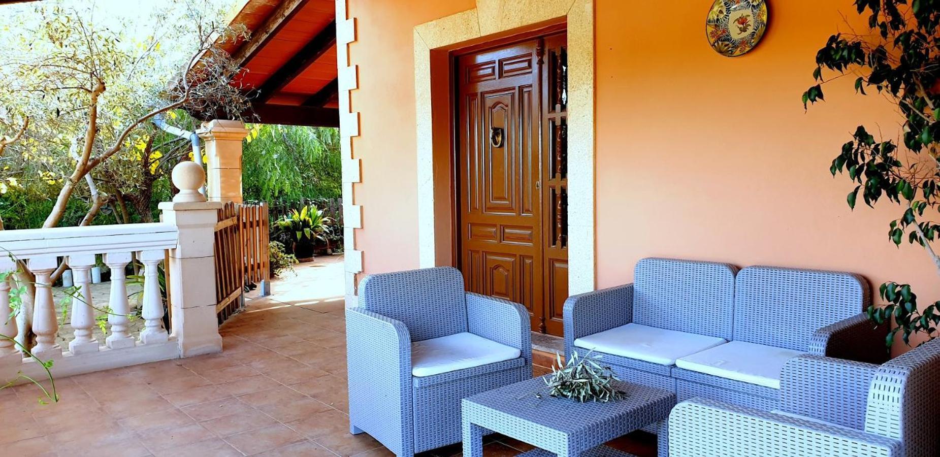 Finca Con Piscina Es Blanquer Pensionat Eksteriør billede